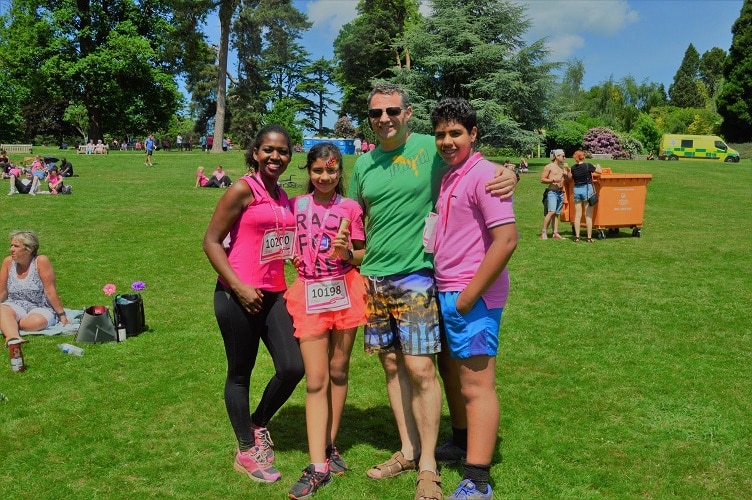 Tunbridge Wells hostess marks decade of running Race for Life